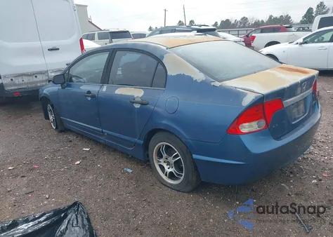 2009 Honda Civic Vp из США, поврежденный, VIN 2HGFA16379H356891